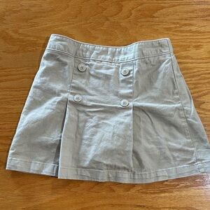 Old Navy Kids Tan Button Skort